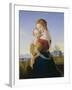 Madonna and Child-William Dyce-Framed Giclee Print