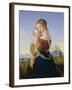 Madonna and Child-William Dyce-Framed Giclee Print