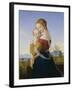 Madonna and Child-William Dyce-Framed Giclee Print