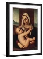 Madonna and Child-Giovanni Bellini-Framed Giclee Print