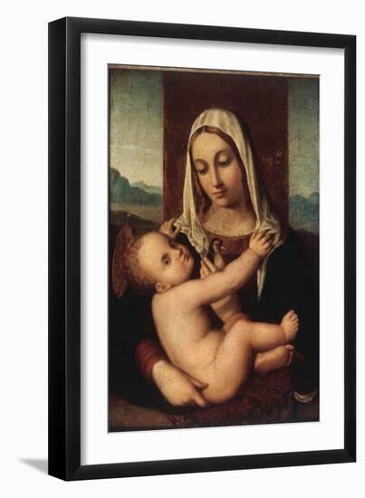 Madonna and Child-Giovanni Bellini-Framed Giclee Print