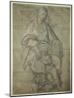 Madonna and Child-Domenichino-Mounted Giclee Print