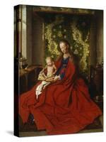 Madonna and Child-Jan van Eyck-Stretched Canvas