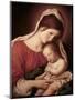 Madonna and Child-Giovanni Battista Salvi da Sassoferrato-Mounted Giclee Print