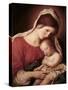 Madonna and Child-Giovanni Battista Salvi da Sassoferrato-Stretched Canvas