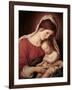 Madonna and Child-Giovanni Battista Salvi da Sassoferrato-Framed Giclee Print