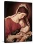 Madonna and Child-Giovanni Battista Salvi da Sassoferrato-Stretched Canvas