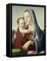 Madonna and Child-Antonello da Messina-Framed Stretched Canvas