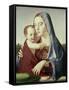 Madonna and Child-Antonello da Messina-Framed Stretched Canvas