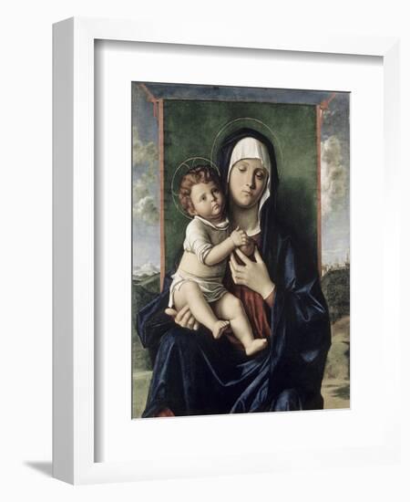 Madonna and Child-Giovanni Bellini-Framed Giclee Print