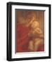 Madonna and Child-Gaetano Previati-Framed Art Print