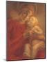 Madonna and Child-Gaetano Previati-Mounted Art Print