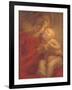 Madonna and Child-Gaetano Previati-Framed Art Print