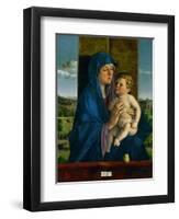 Madonna and Child.-Giovanni Bellini-Framed Giclee Print