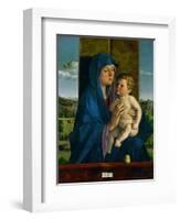 Madonna and Child.-Giovanni Bellini-Framed Giclee Print