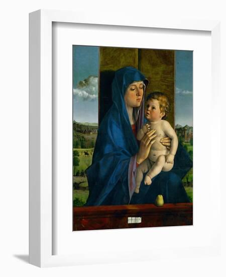 Madonna and Child.-Giovanni Bellini-Framed Giclee Print