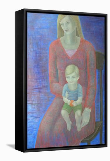 Madonna and Child-Ruth Addinall-Framed Stretched Canvas