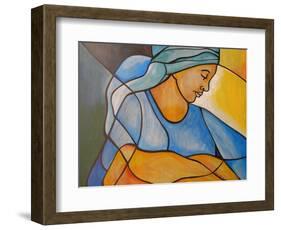 Madonna and child-Patricia Brintle-Framed Giclee Print