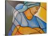 Madonna and child-Patricia Brintle-Stretched Canvas