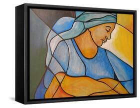 Madonna and child-Patricia Brintle-Framed Stretched Canvas