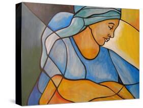 Madonna and child-Patricia Brintle-Stretched Canvas