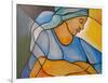 Madonna and child-Patricia Brintle-Framed Giclee Print