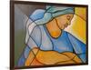 Madonna and child-Patricia Brintle-Framed Giclee Print