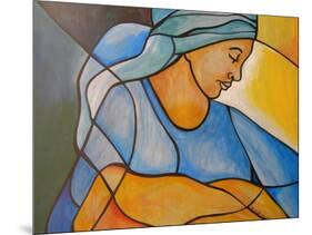 Madonna and child-Patricia Brintle-Mounted Giclee Print