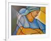 Madonna and child-Patricia Brintle-Framed Giclee Print