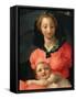 Madonna and Child-Jacopo da Carucci Pontormo-Framed Stretched Canvas