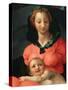 Madonna and Child-Jacopo da Carucci Pontormo-Stretched Canvas