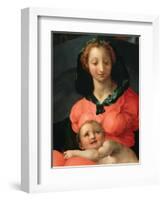 Madonna and Child-Jacopo da Carucci Pontormo-Framed Giclee Print