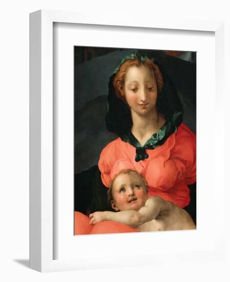 Madonna and Child-Jacopo da Carucci Pontormo-Framed Giclee Print