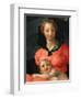 Madonna and Child-Jacopo da Carucci Pontormo-Framed Giclee Print