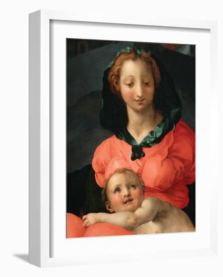 Madonna and Child-Jacopo da Carucci Pontormo-Framed Giclee Print