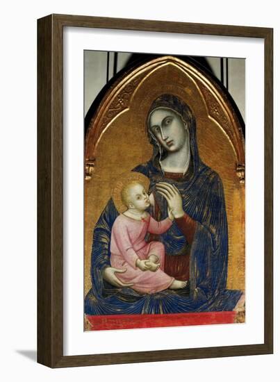 Madonna and Child-Barnaba Da Modena-Framed Giclee Print