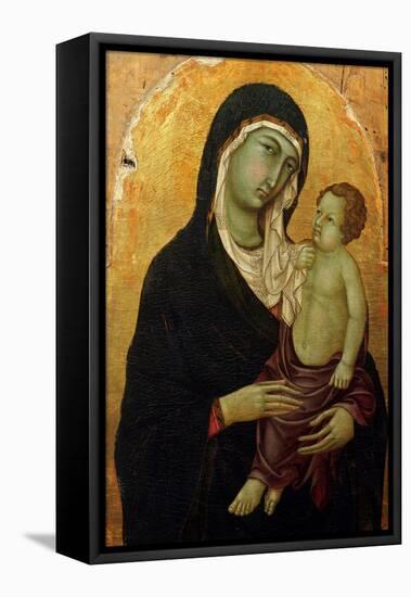 Madonna and Child-Ugolino Di Nerio-Framed Stretched Canvas