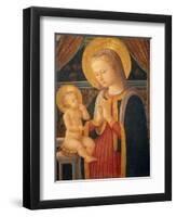 Madonna and Child-Zanobi Machiavelli-Framed Giclee Print