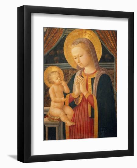 Madonna and Child-Zanobi Machiavelli-Framed Giclee Print