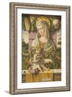 Madonna and Child-Carlo Crivelli-Framed Art Print