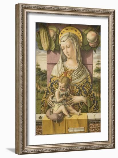 Madonna and Child-Carlo Crivelli-Framed Art Print