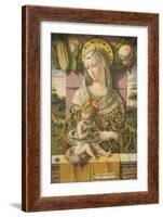 Madonna and Child-Carlo Crivelli-Framed Art Print