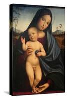 Madonna and Child-Francesco Francia-Stretched Canvas