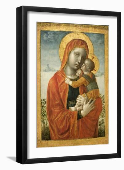 Madonna and Child-Vincenzo Foppa-Framed Art Print