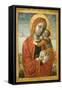 Madonna and Child-Vincenzo Foppa-Framed Stretched Canvas