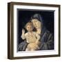 Madonna and Child-Giovanni Bellini-Framed Art Print