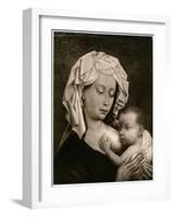 Madonna and Child-Rogier van der Weyden-Framed Giclee Print