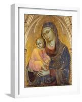 Madonna and Child-Barnaba da Modena-Framed Giclee Print