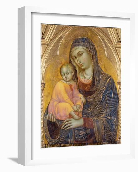 Madonna and Child-Barnaba da Modena-Framed Giclee Print