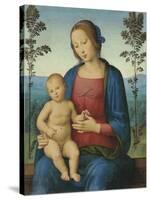 Madonna and Child-Lo Spagna-Stretched Canvas